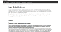 Desktop Screenshot of lezermix.hu